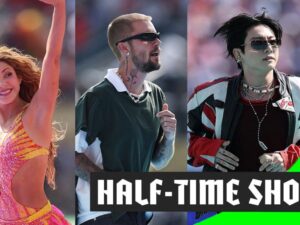 Stars shine at the World Cup final half-time show