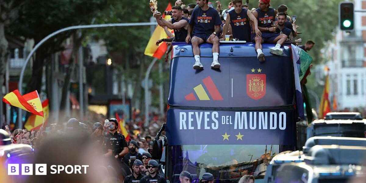 Gallery: Spain celebrate World Cup triumph in Madrid