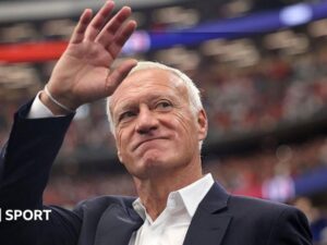 ‘Extremely happy’ Deschamps gets the farewell game no-one wants