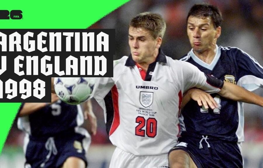 Argentina v England 1998 - Owen, Beckham and penalty pain