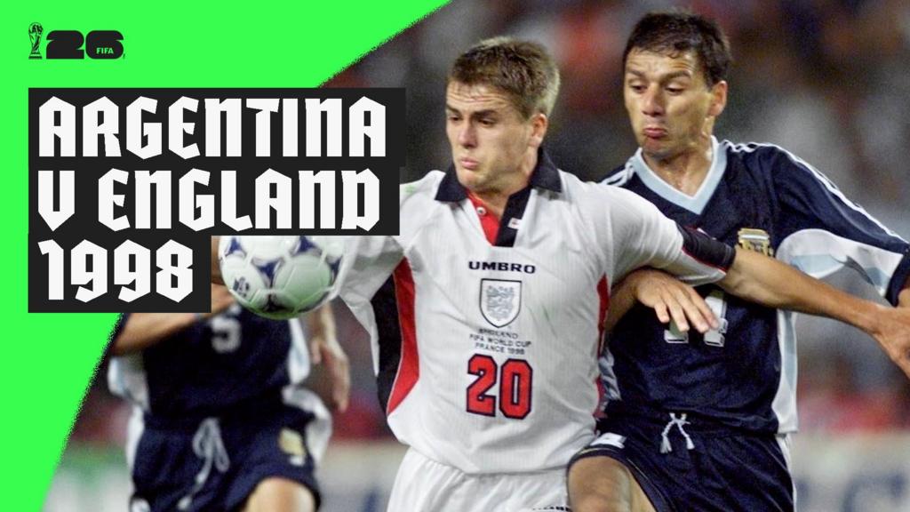 Argentina v England 1998 – Owen, Beckham and penalty pain