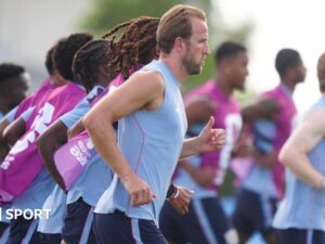 England’s Guehi, Rice & James all train before Norway game
