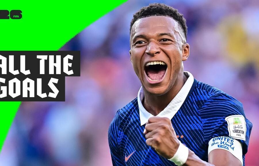 All the goals from France's run to semi-finals