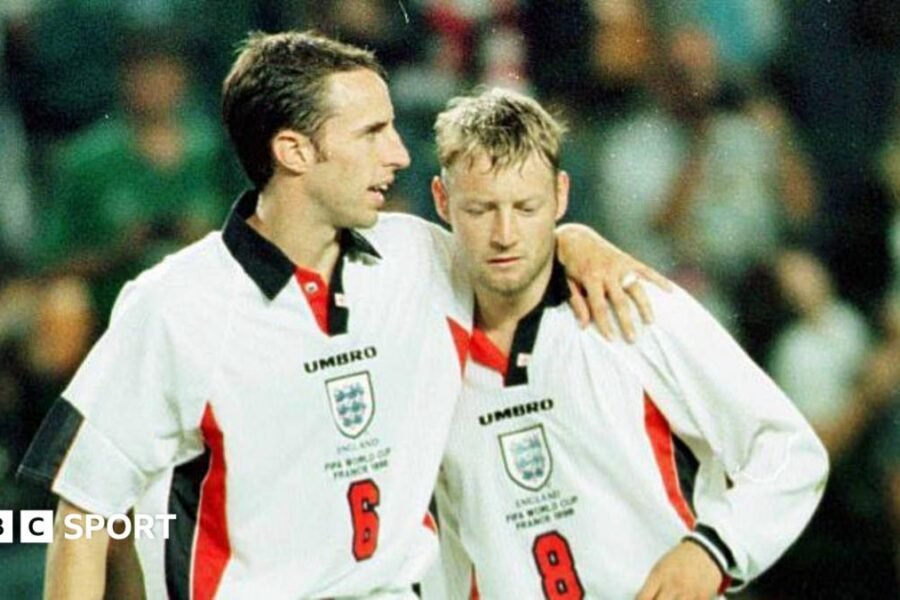 What happened to David Batty, who shook off penalty miss against Argentina?