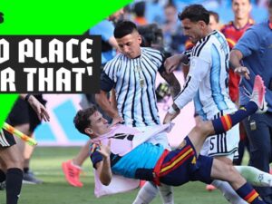 ‘The reaction is terrible’ – World Cup final turns ugly at full-time