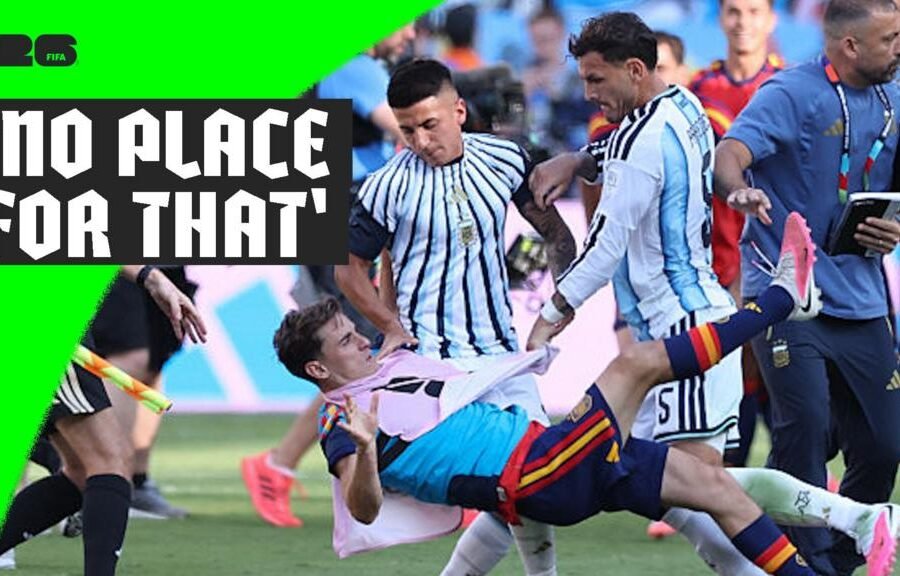 'The reaction is terrible' - World Cup final turns ugly at full-time