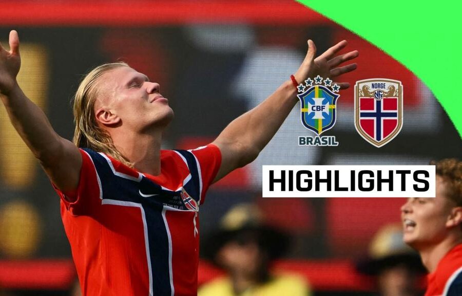 Haaland sends Norway into quarter-finals as Brazil crash out