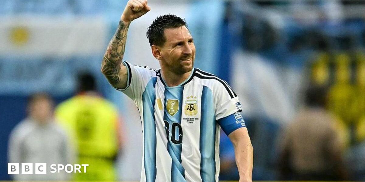 Murals, flags and beef dishes – Messi mania takes hold in Miami