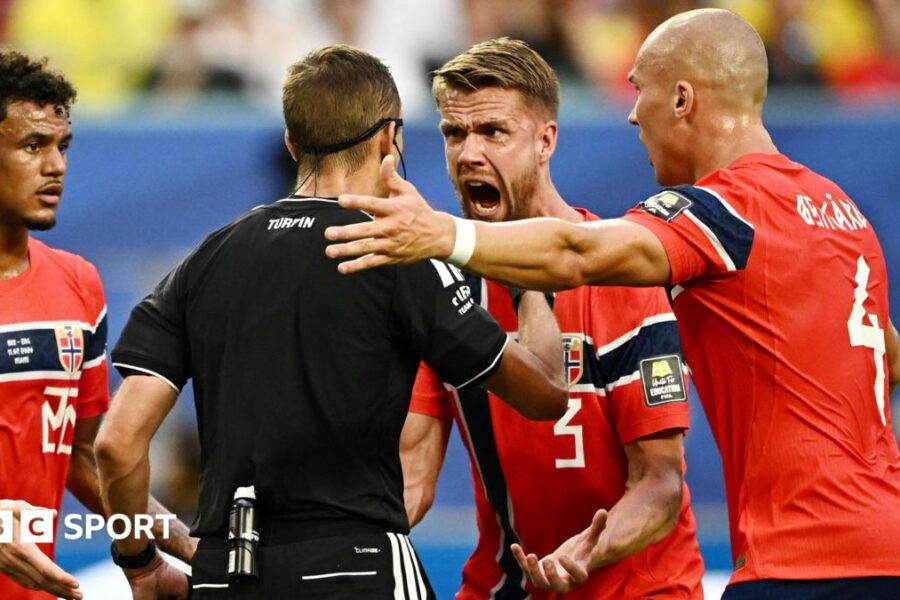 Did ball hit spidercam before England goal? Snicko says not - Norway unsure