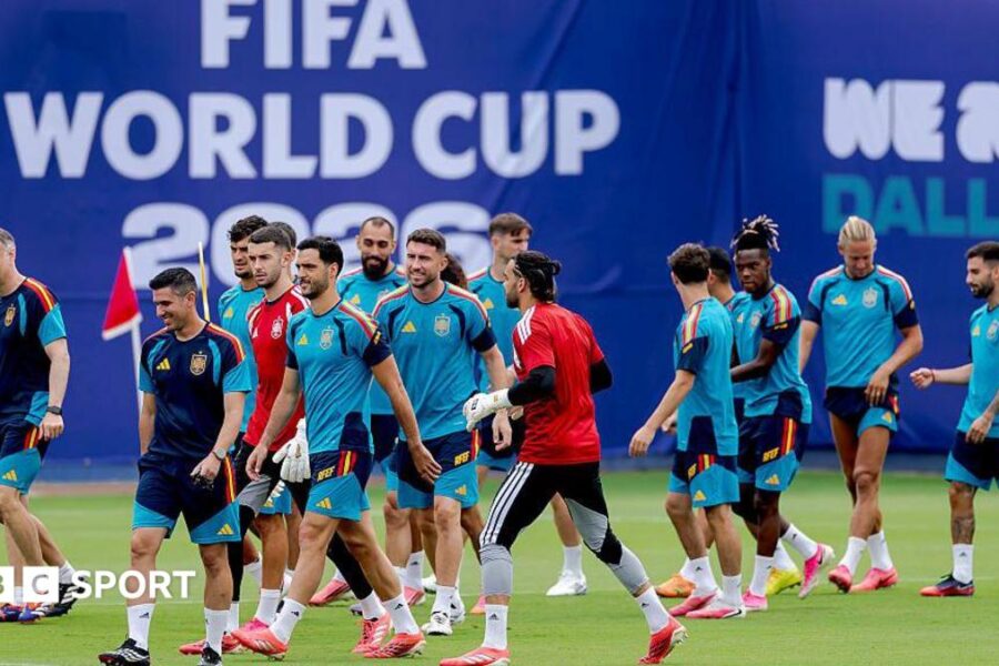 Spain's final training session before World Cup final cancelled