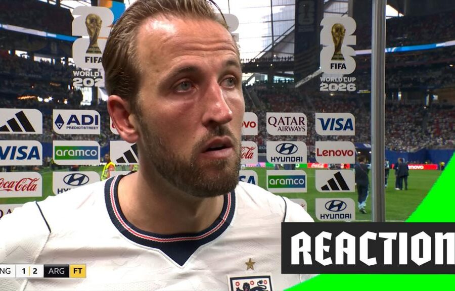 'Gutted' - Kane disappointed over World Cup exit