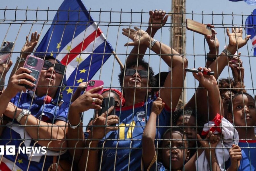 Thousands welcome home Cape Verde players after stunning World Cup run