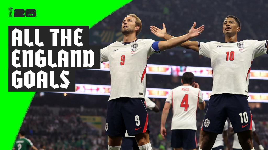 All the goals from England’s 2026 World Cup campaign so far