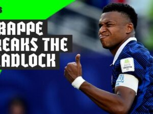 Mbappe coolly fires France into lead from penalty spot
