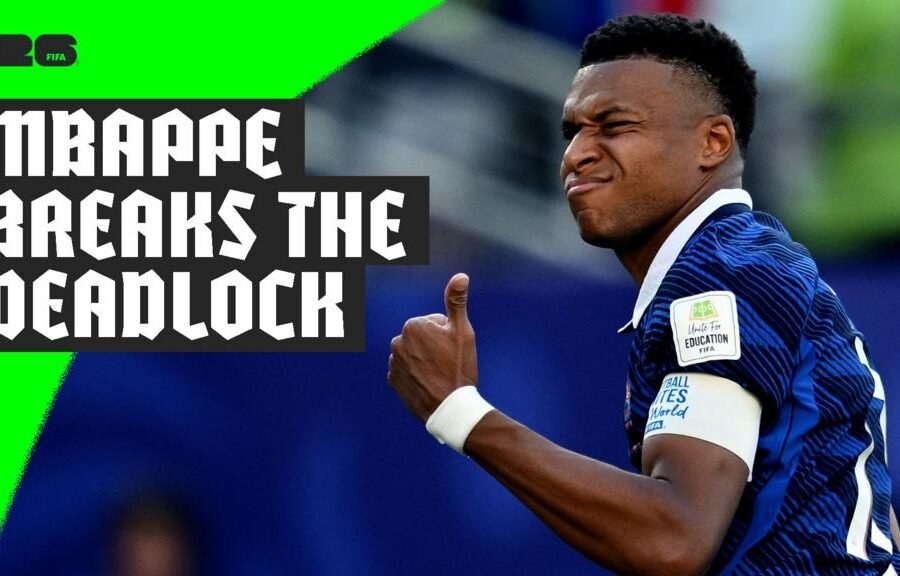 Mbappe coolly fires France into lead from penalty spot