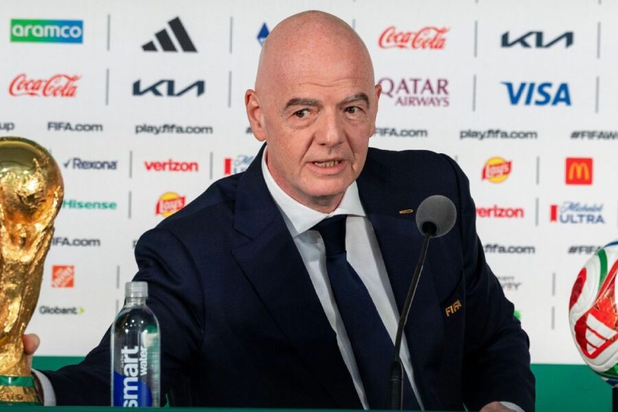 Infantino slams WC critics for 'spreading hate'
