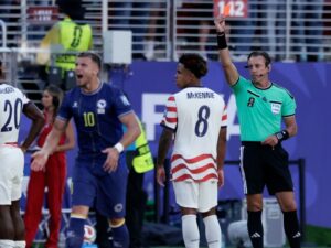 Balogun red-carded in USMNT clash with Bosnia