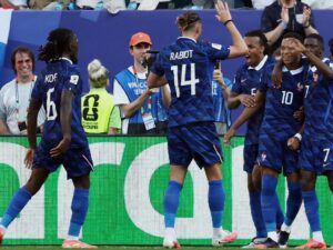 France pass toughest World Cup test yet in beating...