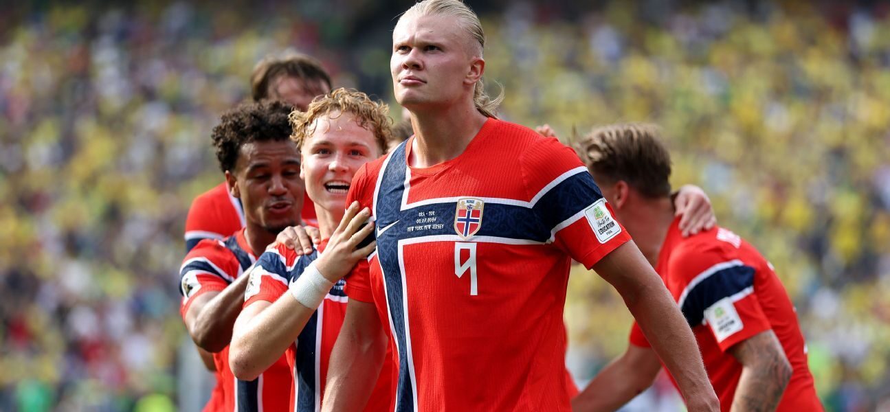 Haaland brings the thunder, strikes down Brazil as…