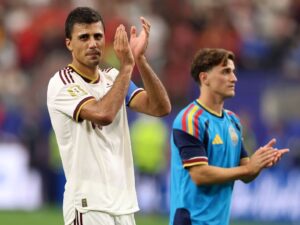 MVP Rodri shines, seeks more from Spain in QFs