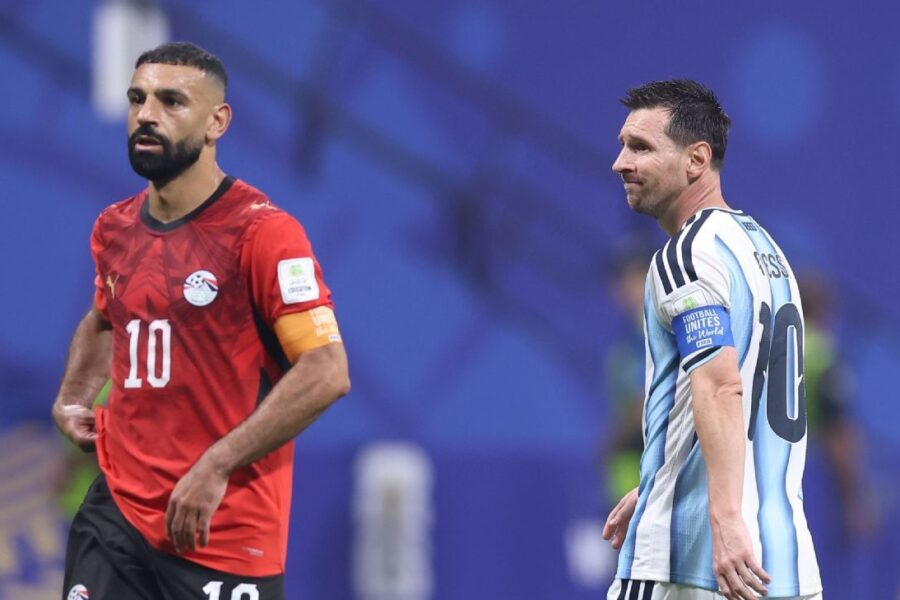 Salah bids goodbye to the World Cup, with Messi fi...