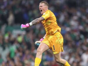 Pickford is about to break an England World Cup re...