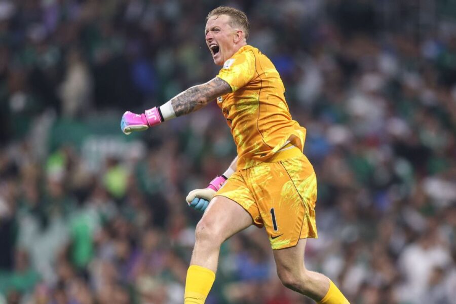 Pickford is about to break an England World Cup re...