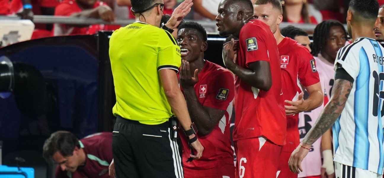 Copy of Embolo red-carded for diving after VAR review