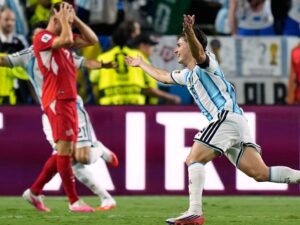 Álvarez’s screamer a ‘huge release’ for Argentina
