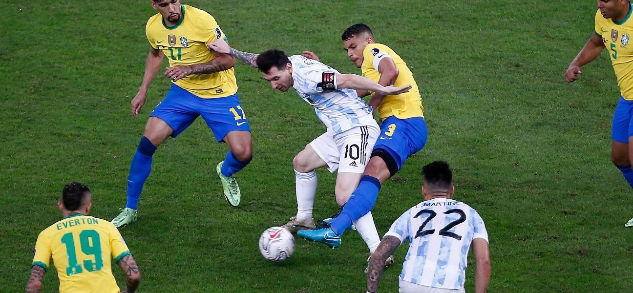 Messi is about to play England for the first time …