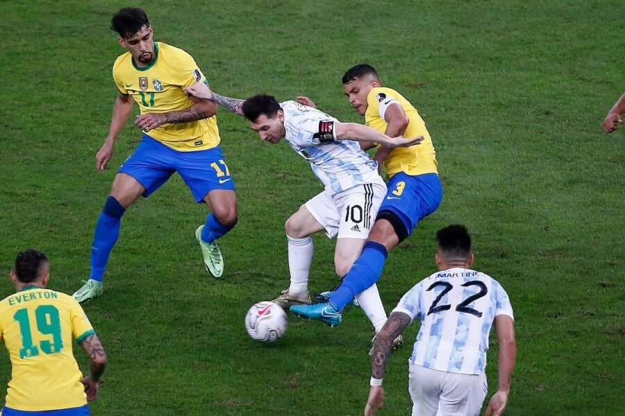 Messi is about to play England for the first time ...