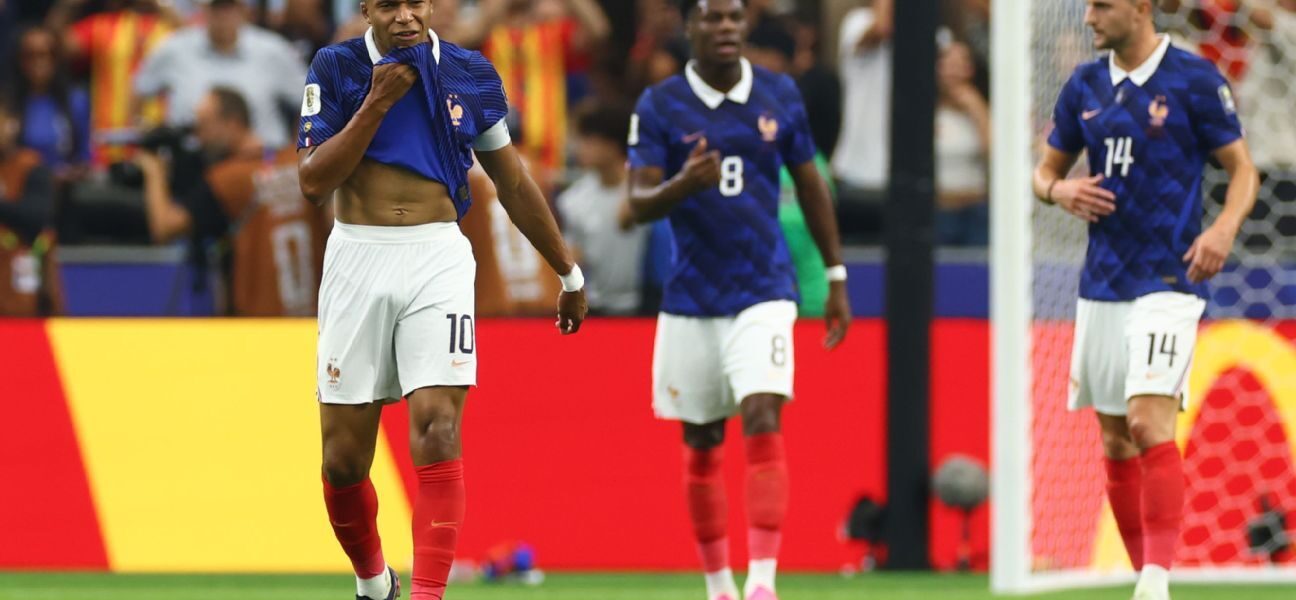 Mbappé critical of tactics in loss by ‘sloppy’ Fra…