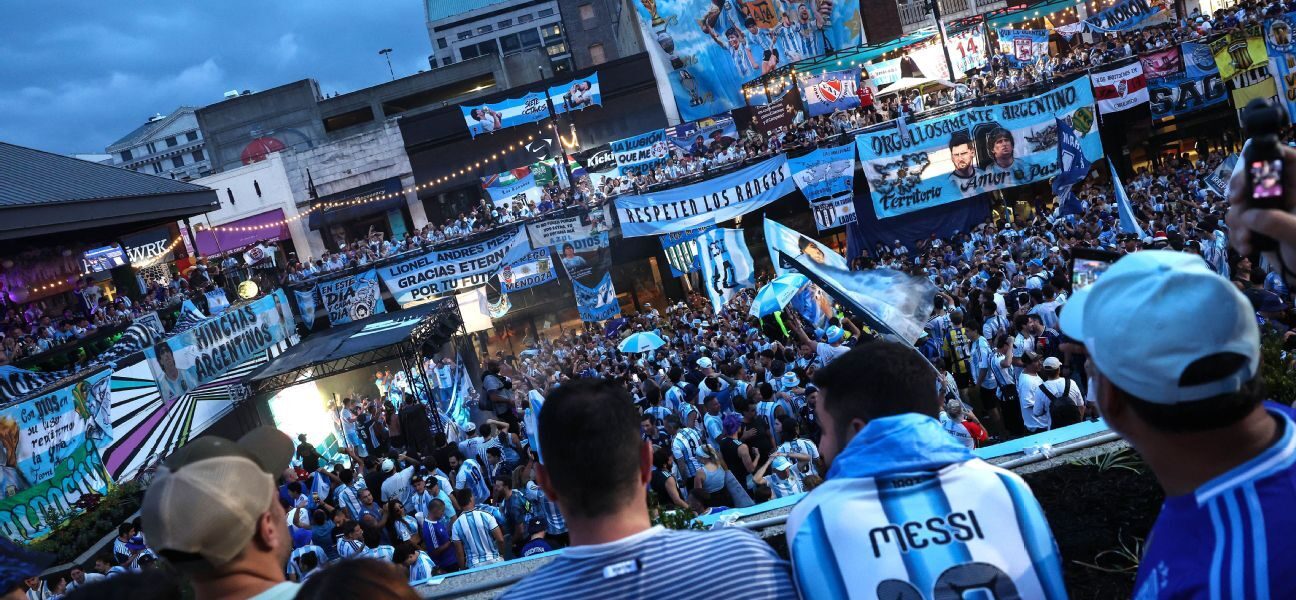 World Cup Daily live: Argentina fans take over Atl…