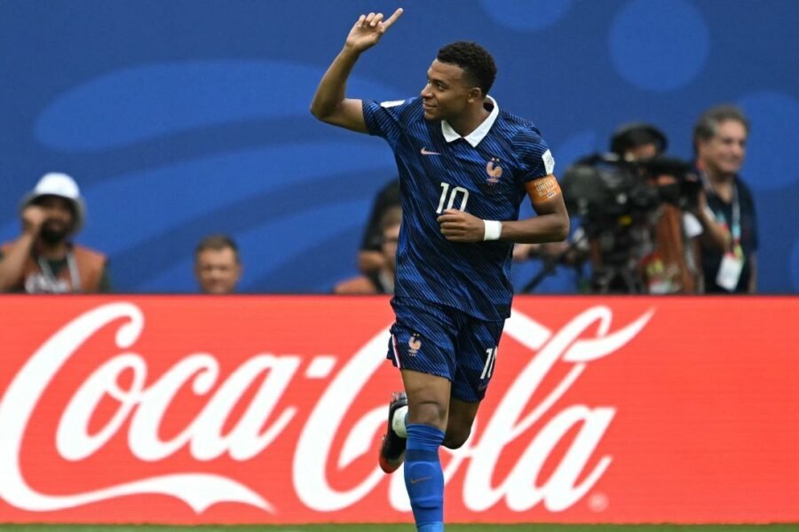 Mbappé equals Messi's all-time WCup goal record