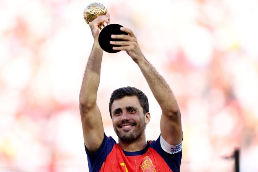 Rodri wins Golden Ball as Spain dominate awards