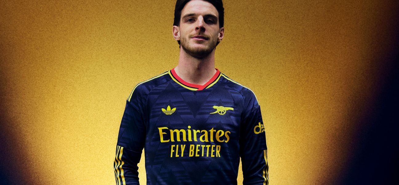 Arsenal’s new away kit brings back cult ‘bruised b…