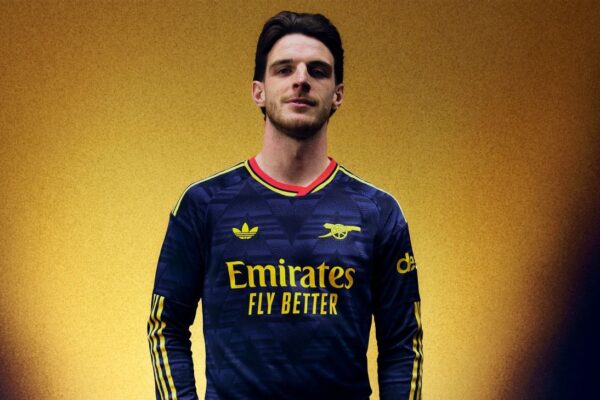 Arsenal’s new away kit brings back cult ‘bruised b…