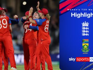 Highlights: England reach Women's T20 World Cup final with win over South Africa
