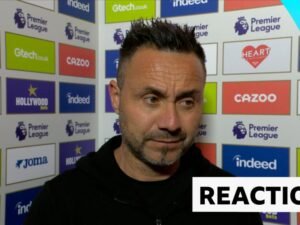 Spurs 'didn't fight in the right way' - De Zerbi