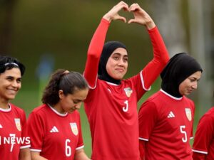 Banned from football at home, Afghan women’s team reunite 8,000 miles away