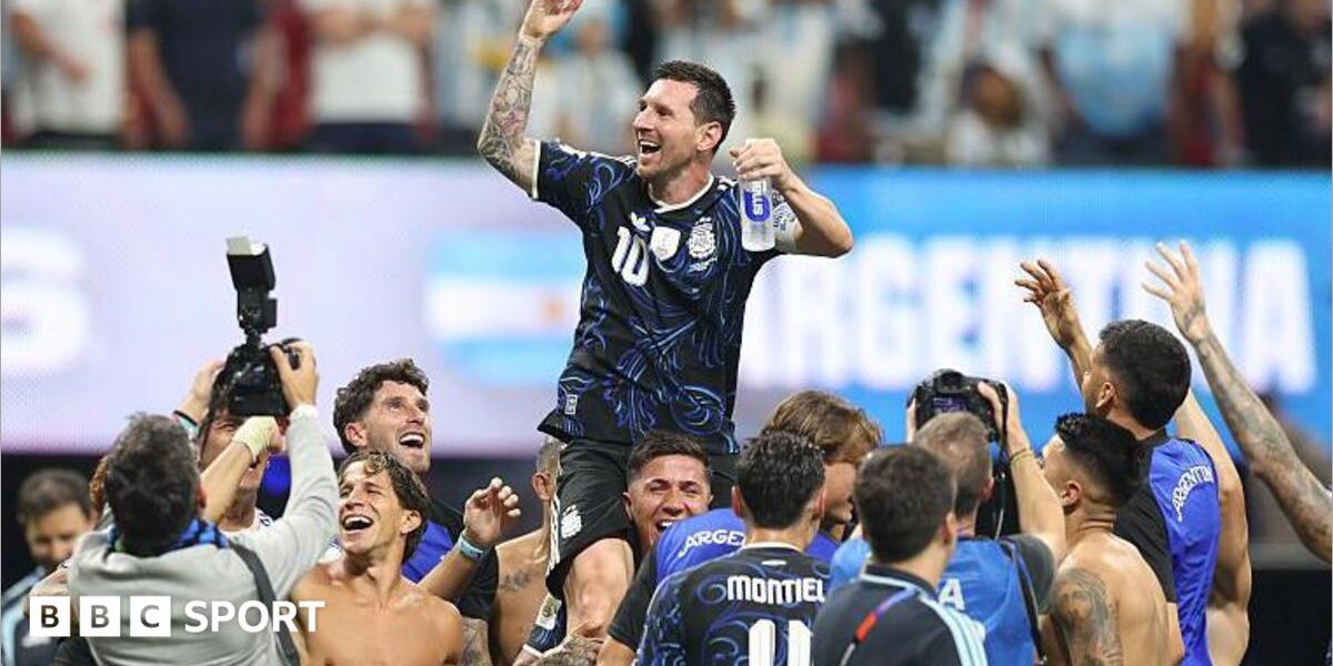 Argentina mark World Cup win over England with ‘National Football Teams Day’