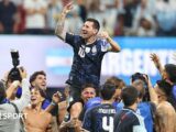 Argentina mark World Cup win over England with ‘National Football Teams Day’