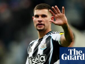 Newcastle reject first bid from Arsenal for captain Bruno Guimarães