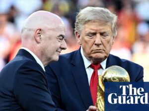 Donald Trump says it would be a ‘terrible mistake’ to replace Fifa’s Gianni Infantino