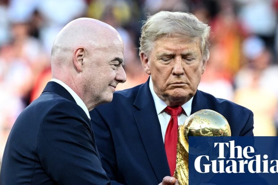 Donald Trump says it would be a ‘terrible mistake’ to replace Fifa’s Gianni Infantino