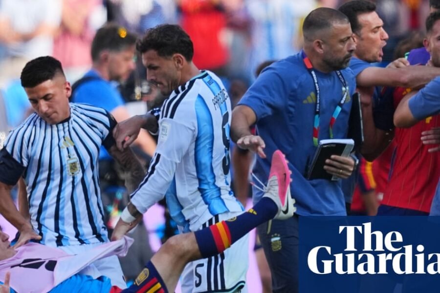 Leandro Paredes receives 10-match ban as Argentina punished for World Cup final brawl