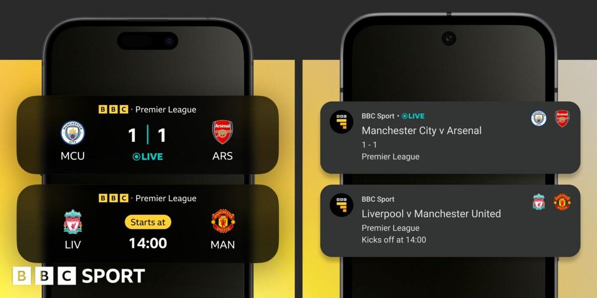 Get live score updates for your football team on your lock screen for 2026-27