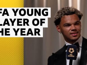 ‘A huge award’ – O’Reilly named PFA young player of the year
