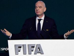 FA set to withdraw support for Fifa president Infantino
