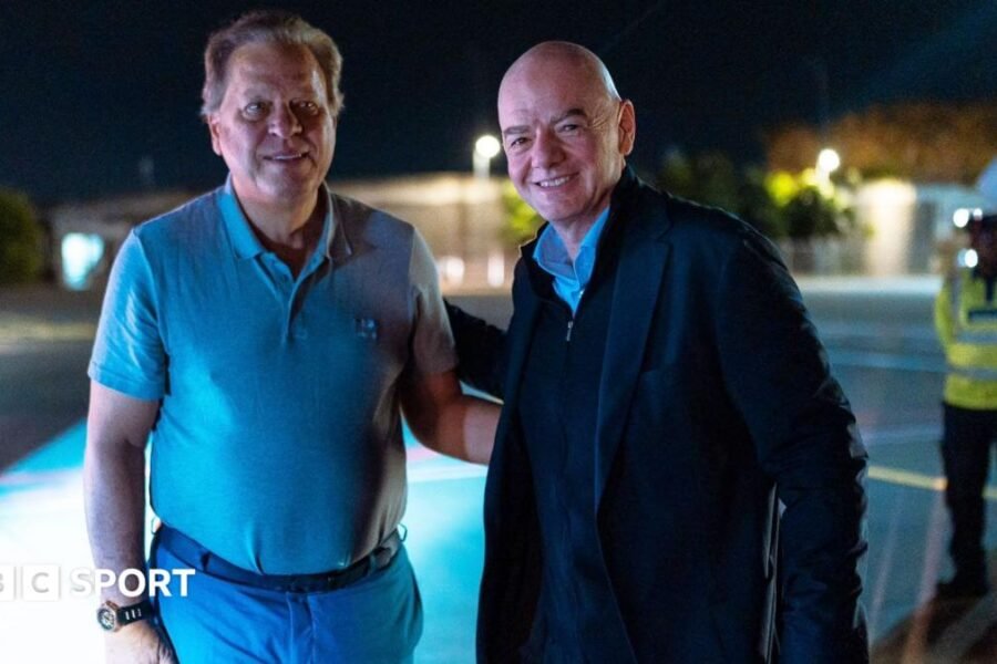 Politicians, private jets and power - the life of a Fifa president